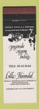 Matchbook Cover - Little Heimdal Bodega Horsens Denmark SAMPLE