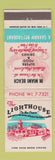 Matchbook Cover - Lighthouse Restaurant Miami Beach FL WEAR