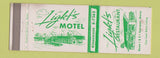 Matchbook Cover - Light's Motel Searsport ME WEAR