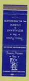 Matchbook Cover - Francis Marion Inn Florence SC WEAR