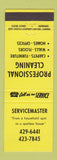 Matchbook Cover - Servicemaster Cleaning Canada