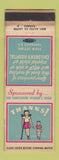 Matchbook Cover - Children's Hospital Vancouver BC Help Crippled Children WEAR
