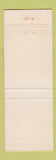 Matchbook Cover - Point Terrace Bar Restaurant Pittsburgh PA