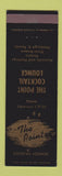Matchbook Cover - The Point Cocktail Lounge Pittsburgh PA