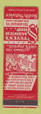 Matchbook Cover - Steven's Sandwich Shop Des Moines IA ARROW
