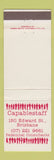 Matchbook Cover - Capablestaff Temporary Employment Brisbane Australia