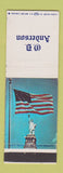 Matchbook Cover - OD Anderson Tours Travel Greenville PA