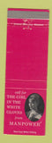 Matchbook Cover - Manpower Employment girlie Allentown PA
