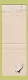 Matchbook Cover - 1st National Travel Service Hollywood FL RED