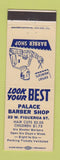 Matchbook Cover - Palace Barber Shop