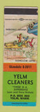 Matchbook Cover - Yelm Cleaners WA