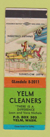 Matchbook Cover - Yelm Cleaners WA