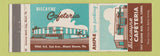 Matchbook Cover - Biscayne Cafeteria Miami Shores FL