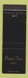 Matchbook Cover - Perma Tress Salons Anaheim Costa Mesa Garden Grove CA