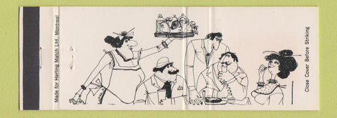 Matchbook Cover - Klondike Steak House Montreal QC Full Length