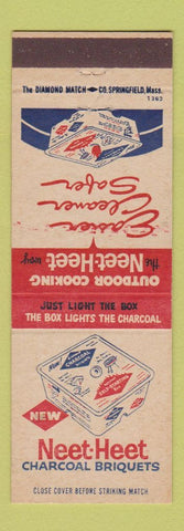 Matchbook Cover - Neet Heet Charcoal Briquets