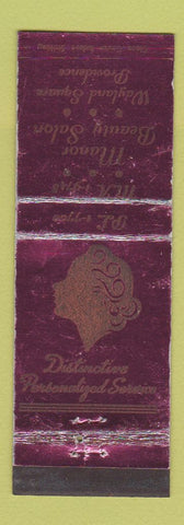 Matchbook Cover - Manor Beauty Salon Providence RI WORN