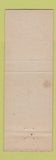 Matchbook Cover - Manor Beauty Salon Providence RI WORN