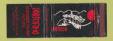 Matchbook Cover - Portofino Pizza Barcelona Spain WORN