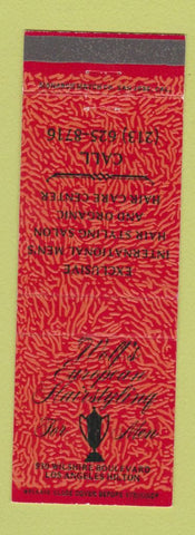 Matchbook Cover - Wolf's European Hair Salon Los Angeles CA for men