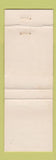 Matchbook Cover - Del Mar Beauty Salon Fort Lauderdale FL ORANGE