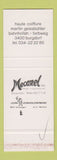 Matchbook Cover - Flair Hair Salon Burgdorf Germany SAMPLE