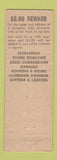 Matchbook Cover - Ideal Home Improvement Williston Park NY WORN
