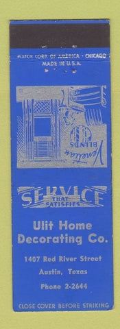 Matchbook Cover - Ulit Home Decorating Austin TX