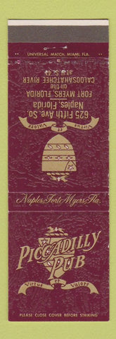 Matchbook Cover - Piccadilly Pub Naples FL