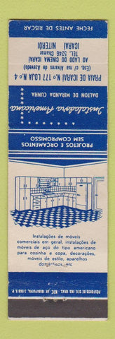 Matchbook Cover - Instaladora Americana Kitchens Icarai Niteroi Brazil
