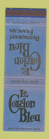 Matchbook Cover - Le Cordon Bleu Restaurant Restaurant