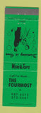 Matchbook Cover - Fourmost Bar?