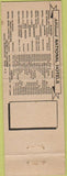 Matchbook Cover - Hotel Cortez El Paso TX