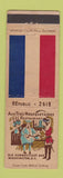 Matchbook Cover - Aux Trois Mousquetaires Restaurant Washington DC