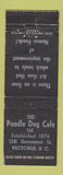 Matchbook Cover - Poodle Dog Cafe Victoria BC WEAR