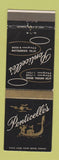 Matchbook Cover - Ponticello's Restaurant St Louis MO WEAR