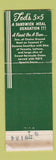 Matchbook Cover - Ted's Restaurant Birmingham Pontiac MI WEAR