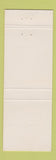 Matchbook Cover - Great Lakes Weather Service Green Bay WI
