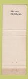 Matchbook Cover - Steam Cleaning by Wilbur Carpet Warren MI