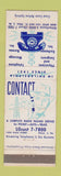 Matchbook Cover - Answering Service messages machine Philadelphia PA