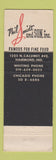 Matchbook Cover - Phil Smidt and Son Restaurant Hammond IN