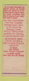 Matchbook Cover - Arthur Maisel Restaurant Miami Beach FL