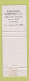 Matchbook Cover - Kirkstone Galleries Cumbria Ambleside UK WEAR