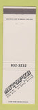 Matchbook Cover - Autopub New York City GM Building