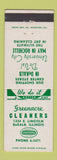 Matchbook Cover - Greenacre Cleaners DeKalb IL