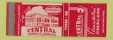Matchbook Cover - Central Laundry Cleaners Hibbing MN