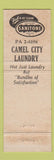 Matchbook Cover - Camel City Winston Salem NC Laundry