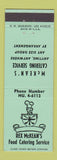 Matchbook Cover - Rex McKean's Catering Service Salt Lake City UT