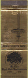 Matchbook Cover - Mr Ed's Black Oak Restaurants Vacaville CA