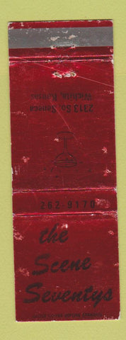 Matchbook Cover - The Scene Seventys Wichita KS WEAR